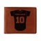 Baseball Jersey Leatherette Bifold Wallet (Personalized)