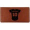 Baseball Jersey Leatherette Checkbook Holder (Personalized)