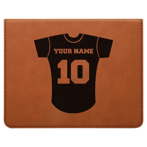 Baseball Jersey Leatherette 4-Piece Wine Tool Set Flat