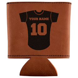 Baseball Jersey Leatherette Can Sleeve (Personalized)