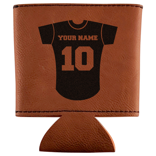 Custom Baseball Jersey Leatherette Can Sleeve (Personalized)