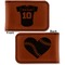 Baseball Jersey Leatherette Magnetic Money Clip - Front and Back