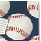 Baseball Jersey Linen Placemat - DETAIL