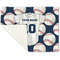 Baseball Jersey Linen Placemat - Folded Corner (single side)