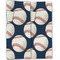 Baseball Jersey Linen Placemat - Folded Half (double sided)