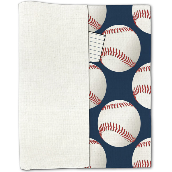 Baseball Jersey Linen Placemat - Folded Half