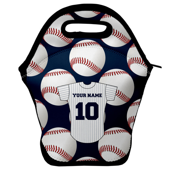 Custom Baseball Jersey Lunch Bag w/ Name and Number