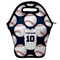 Baseball Jersey Lunch Bag - Front
