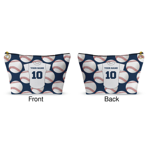 Baseball Jersey Makeup Bag Approval