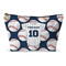Baseball Jersey Structured Accessory Purse (Front)