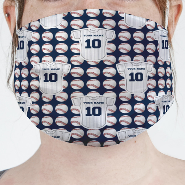 Custom Baseball Jersey Face Mask Cover (Personalized)