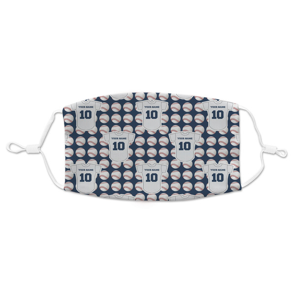 Custom Baseball Jersey Adult Cloth Face Mask (Personalized)