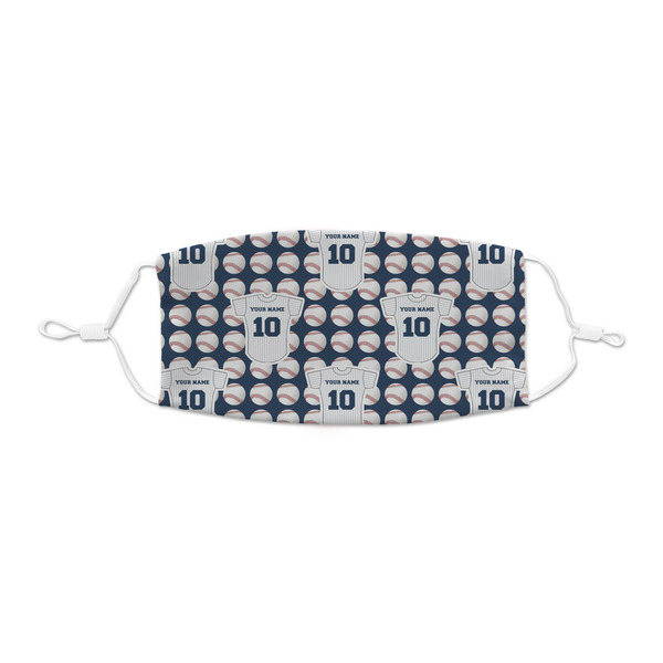 Custom Baseball Jersey Kid's Cloth Face Mask - XSmall (Personalized)