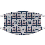 Baseball Jersey Cloth Face Mask (T-Shirt Fabric) (Personalized)
