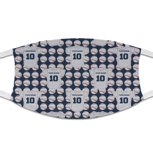 Custom Baseball Jersey Cloth Face Mask (T-Shirt Fabric) (Personalized)