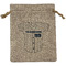 Baseball Jersey Burlap Gift Bag (Personalized)