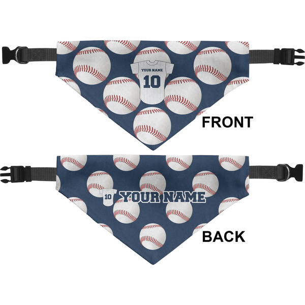 Baseball Jersey Medium Dog Bandana Approval