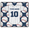 Baseball Jersey XXL Gaming Mouse Pads - 24" x 14" - FRONT