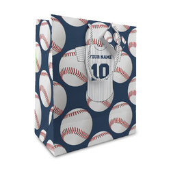 Baseball Jersey Medium Gift Bag (Personalized)