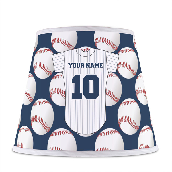 Baseball Jersey Poly Film Empire Lampshade - Front View