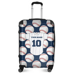 Baseball Jersey Suitcase - 24" Medium - Checked (Personalized)