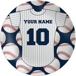 Baseball Jersey Melamine Plate (Personalized)