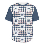 Baseball Jersey Men's Crew T-Shirt (Personalized)