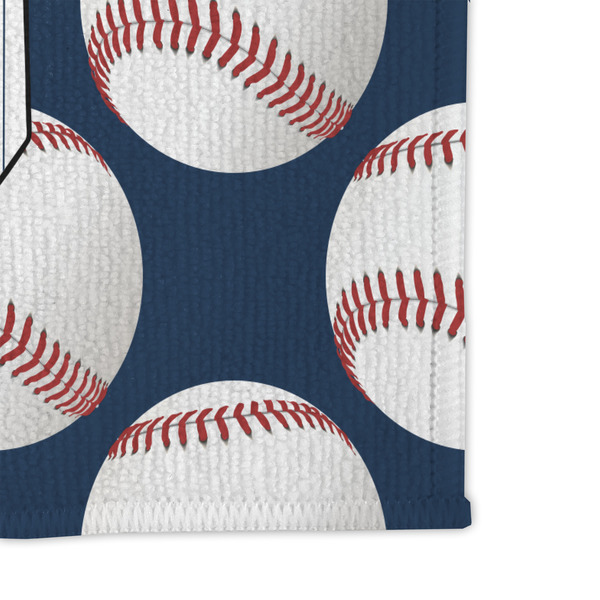 Baseball Jersey Microfiber Dish Rag - DETAIL