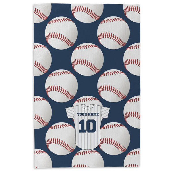 Baseball Jersey Microfiber Dish Towel - APPROVAL