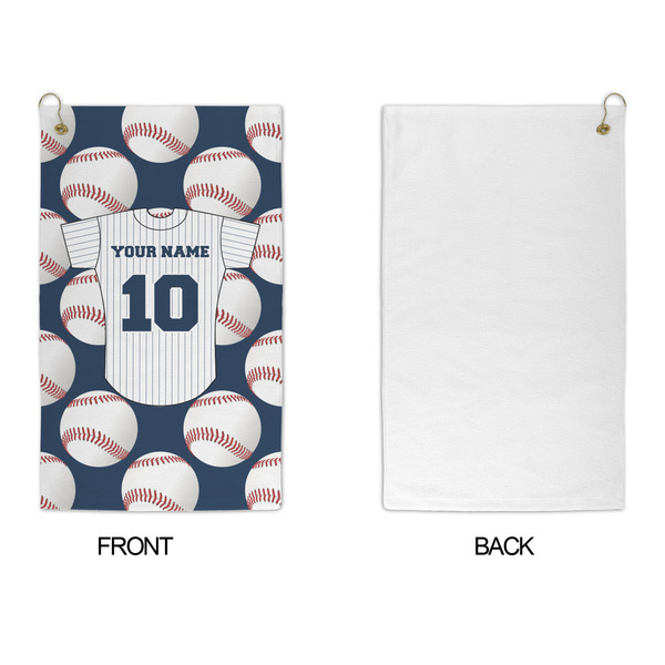 Baseball Jersey Microfiber Golf Towels - APPROVAL