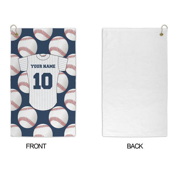 Baseball Jersey Microfiber Golf Towels - APPROVAL