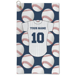 Baseball Jersey Microfiber Golf Towel - Large (Personalized)