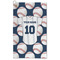 Baseball Jersey Microfiber Golf Towel - Large (Personalized)