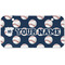Baseball Jersey Mini Bicycle License Plate - Two Holes