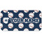 Baseball Jersey Mini/Bicycle License Plate (2 Holes) (Personalized)