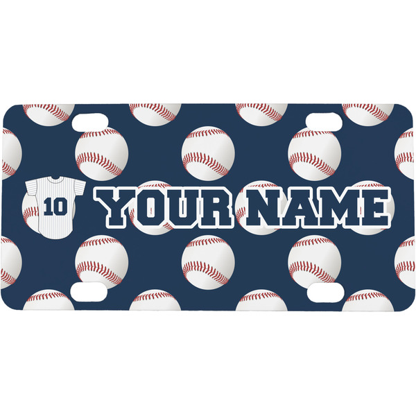 Custom Baseball Jersey Mini/Bicycle License Plate (Personalized)