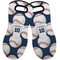 Baseball Jersey Neoprene Oven Mitts - Set of 2 w/ Name and Number