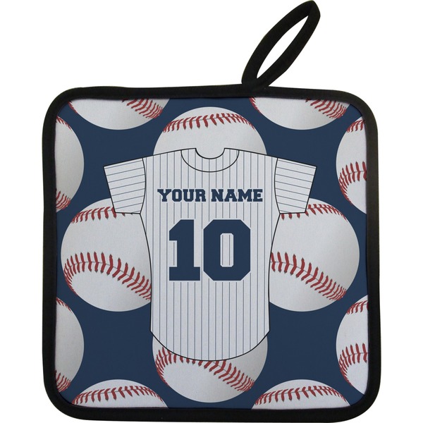 Custom Baseball Jersey Pot Holder w/ Name and Number