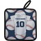 Baseball Jersey Pot Holder w/ Name and Number