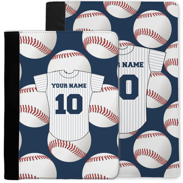 Baseball Jersey Notebook Padfolio - MAIN