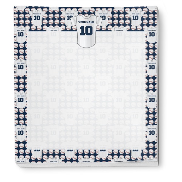 Baseball Jersey Notepad - Apvl
