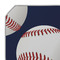 Baseball Jersey Octagon Placemat - Single front (DETAIL)
