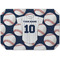 Baseball Jersey Octagon Placemat - Single front