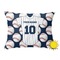 Baseball Jersey Outdoor Throw Pillow (Rectangular - 12x16)