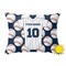 Baseball Jersey Outdoor Throw Pillow (Rectangular) (Personalized)