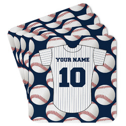 Baseball Jersey Paper Coasters (Personalized)