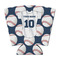 Baseball Jersey Party Cup Sleeves - with bottom - FRONT