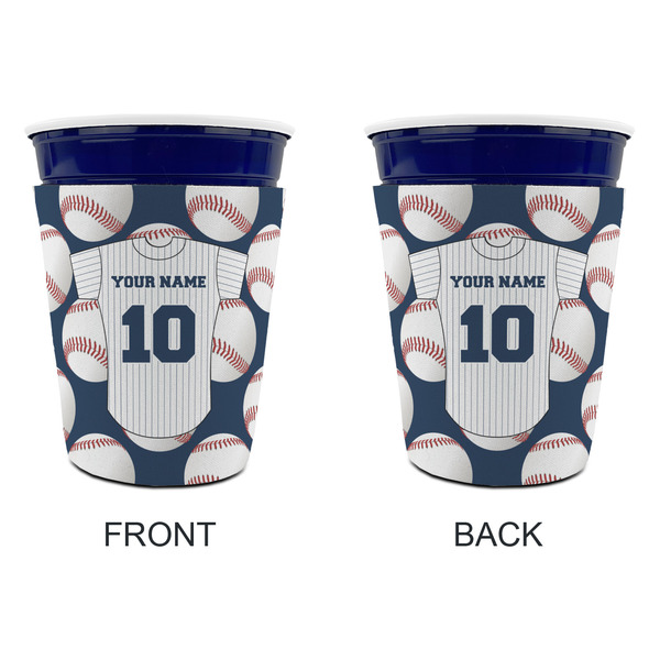 Baseball Jersey Party Cup Sleeves - without bottom - Approval