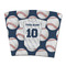 Baseball Jersey Party Cup Sleeves - without bottom - FRONT (flat)