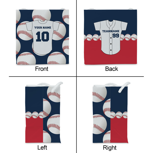 Baseball Jersey Party Favor Gift Bag - Gloss - Approval